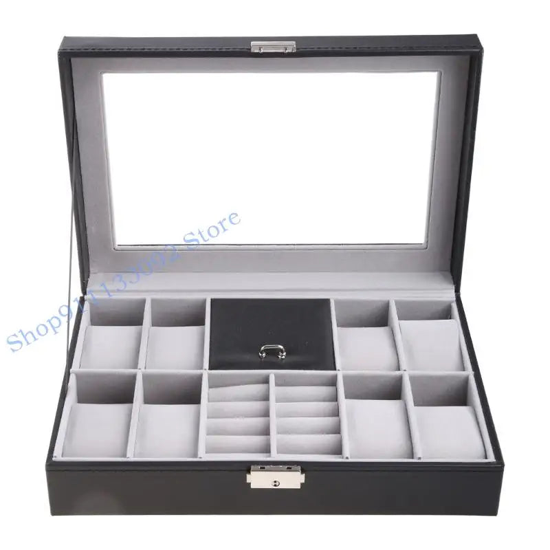 H9ED Watch Gift Box Wristwatch Watch Storage for Case For Men Watch Box Jewelry Box